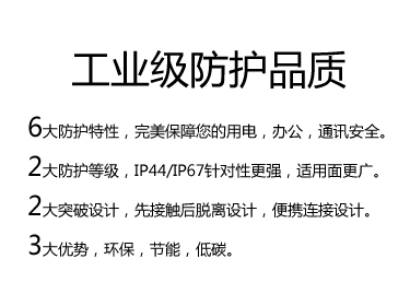 遠(yuǎn)亞工業(yè)連接器的工業(yè)級防護(hù)品質(zhì)的簡單介紹圖